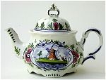 Painted Mill Tea Set